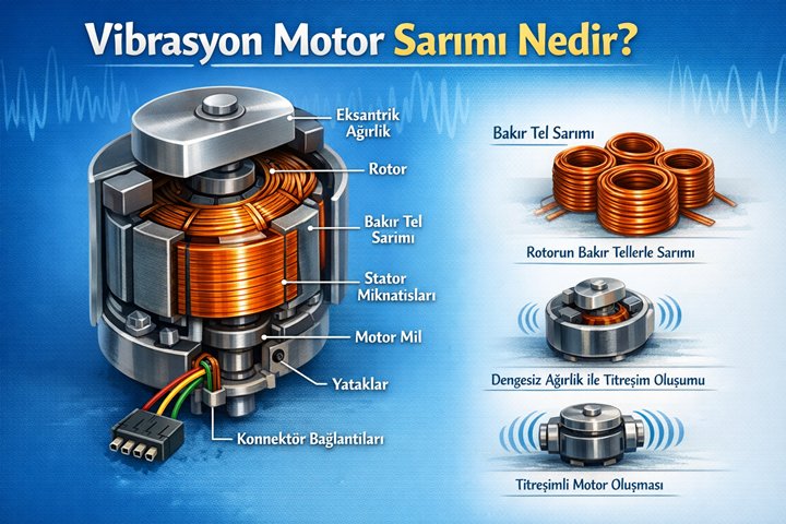 Vibrasyon Motor Sarımı Nedir?