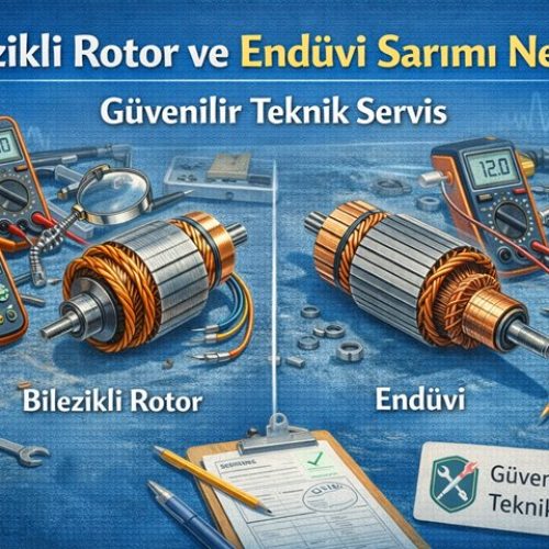 Bilezikli Rotor ve Endüvi Sarımı Nedir? Güvenilir Teknik Servis