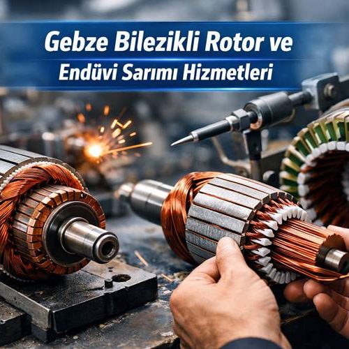 Gebze Bilezikli Rotor ve Endüvi Sarımı Hizmetleri